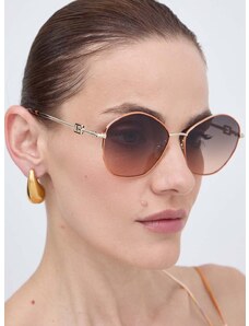 Sunčane naočale Guess za žene, boja: zlatna, GU7907_5944F