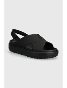 Sandale Crocs Brooklyn Luxe Strap boja: crna, 209407.060