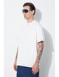 Majica kratkih rukava Ader Error Tee za muškarce, boja: bijela, bez uzorka, BN01SSTS0103