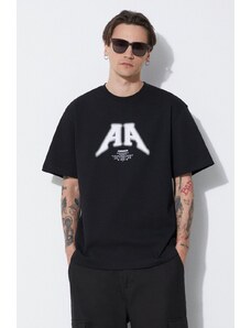 Majica kratkih rukava Ader Error Nolc Logo za muškarce, boja: crna, s tiskom, BN01SSTS0105