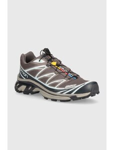 Cipele Salomon XT-6 boja: smeđa, L47445100
