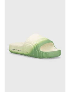 Natikače adidas Originals Adilette 22 za muškarce, boja: zelena, IF3674