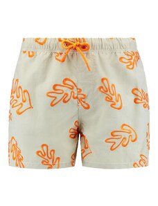 Shiwi Kupaće hlače 'NICK' svijetlosiva / tamno narančasta