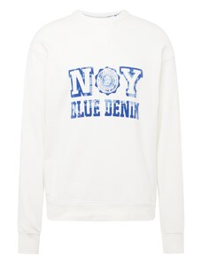 JACK & JONES Sweater majica 'VAHN' crno plava / bijela