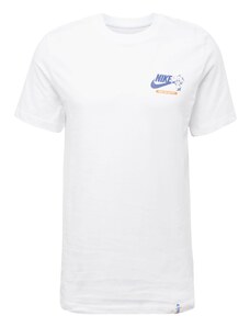 Nike Sportswear Majica plava / narančasta / bijela