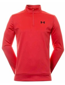 Men's Under Armour UA Armour Fleece 1/4 Zip-RED M Sweatshirt