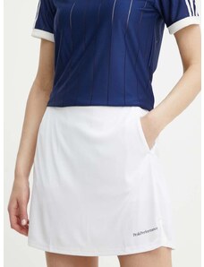 Sportska suknja Peak Performance Player boja: bijela, mini, ravna