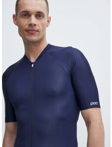 Biciklistička majica kratkih rukava POC Pristine Jersey boja: tamno plava, bez uzorka