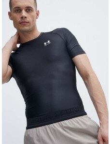 Majica kratkih rukava za trening Under Armour HG Iso-Chill Compression boja: crna, bez uzorka