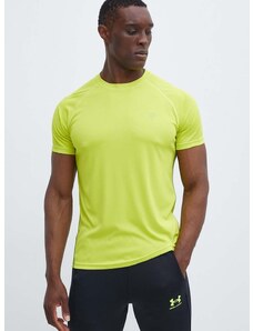 Majica kratkih rukava za trčanje Fila Rozzano boja: žuta, bez uzorka, FAM0630