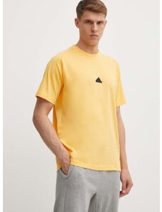 Majica kratkih rukava adidas Z.N.E za muškarce, boja: žuta, s aplikacijom, IR5238