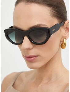 Sunčane naočale Chloé za žene, boja: crna, CH0220S