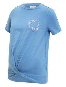 MAMALICIOUS Majica 'MUM' plava / bijela