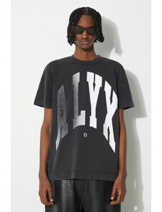 Pamučna majica 1017 ALYX 9SM Alyx Logo Print Graphic za muškarce, boja: crna, s tiskom, AAUTS0457FA01