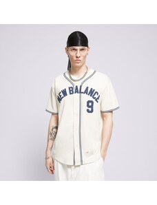 New Balance T-Shirt Baseball Tee Tape Trim Muški Odjeća Majice MT41512LIN Bijela