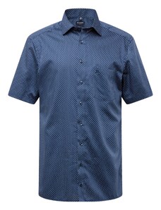 OLYMP Poslovna košulja morsko plava / bijela