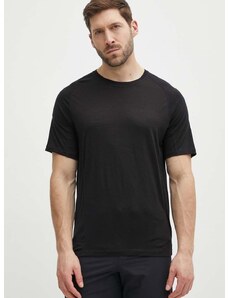 Sportska majica kratkih rukava Smartwool Active Ultralite boja: crna, bez uzorka, 16544