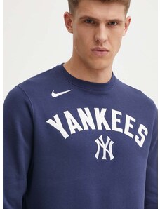 Dukserica Nike New York Yankees za muškarce, boja: tamno plava, s aplikacijom