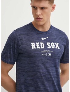 Majica kratkih rukava Nike Boston Red Sox za muškarce, boja: tamno plava, s tiskom