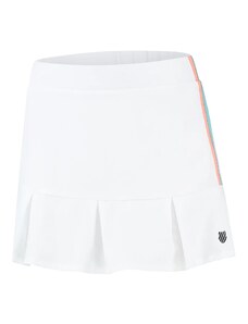 Women's K-Swiss Hypercourt Pleated Skirt 3 White L