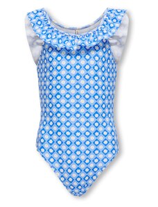 KIDS ONLY Jednodijelni kupaći kostim 'KOGMAJA' plava / svijetloplava / bijela