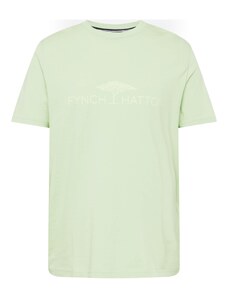 FYNCH-HATTON Majica pastelno zelena / bijela