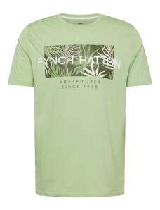 FYNCH-HATTON Majica svijetlozelena / tamno zelena / bijela