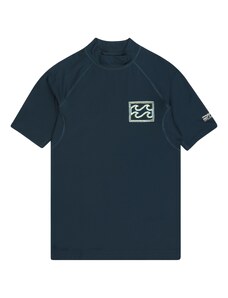 BILLABONG Tehnička sportska majica 'CRAYON WAVE' mornarsko plava / menta / svijetlonarančasta / bijela