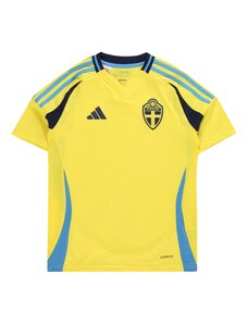 ADIDAS PERFORMANCE Tehnička sportska majica 'Sweden 24 Home' morsko plava / svijetloplava / žuta