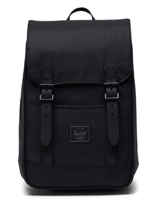 Ruksak Herschel Retreat Mini Backpack boja: crna, veliki, bez uzorka