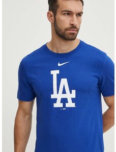 Pamučna majica Nike Los Angeles Dodgers za muškarce, s tiskom