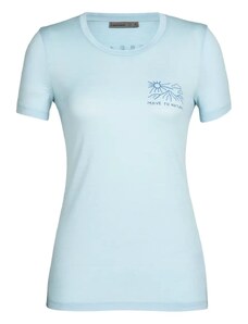 Icebreaker Tech Lite II SS Tee Mountain Lake Haze Women's T-Shirt