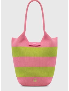 Dječja torba United Colors of Benetton boja: ružičasta