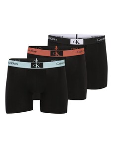 Calvin Klein Underwear Bokserice menta / narančasta / crna / bijela