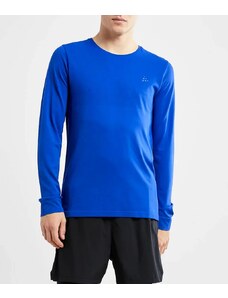 Men's T-Shirt Craft Fuseknit Light LS Blue XL