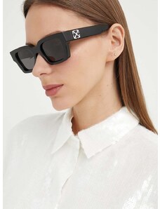 Sunčane naočale Off-White za žene, boja: crna, OERI126_501007