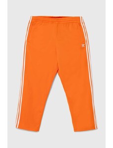 Donji dio trenirke adidas Originals boja: narančasta, s aplikacijom, IR9894