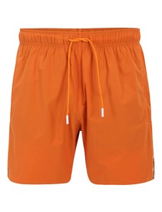 BOSS Kupaće hlače 'Iconic' brokat / tamno narančasta / crna / bijela