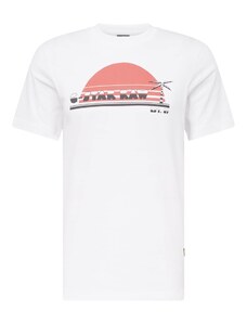 G-Star RAW Majica 'Sunrise' svijetlocrvena / crna / bijela