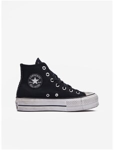 Converse Chuck Taylor All Star Lift Black Womens Ankle Sneakers - Womens
