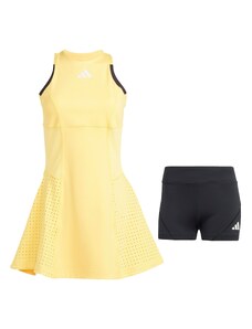 ADIDAS PERFORMANCE Sportska haljina 'Pro Y' žuta / crna / bijela