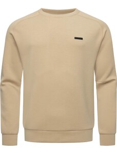 Ragwear Sweater majica 'Xaavi' pijesak / crna