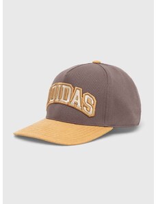 Kapa sa šiltom adidas Originals boja: smeđa, s uzorkom, IU0046
