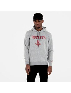 Men's New Era NBA Remaining Teams Hoodie Houston Rockets Light Grey, XL