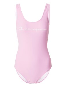 Champion Authentic Athletic Apparel Jednodijelni kupaći kostim roza / bijela
