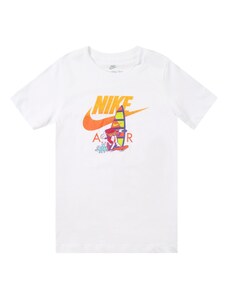 Nike Sportswear Majica akvamarin / narančasta / crvena / bijela