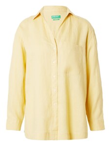 UNITED COLORS OF BENETTON Bluza pastelno žuta