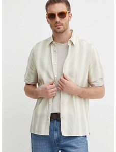 Košulja Sisley za muškarce, slim, s klasičnim ovratnikom