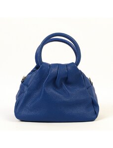 Luksuzna Talijanska torba od prave kože VERA ITALY "Nuna", boja kraljevski plava, 16x22cm