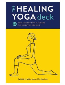 Inne Špil karata Home & Lifestyle The Healing Yoga Deck by Olivia H. Miller, English